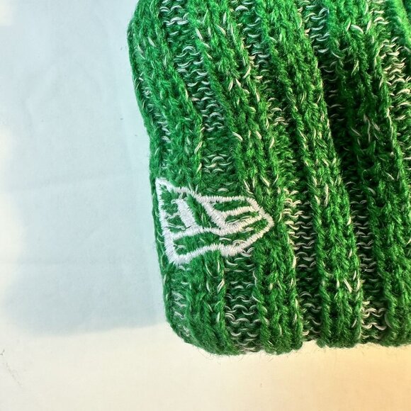 New York Jets New Era On Field Removeable Pom Beanie Football Athleisure - Picture 6 of 8